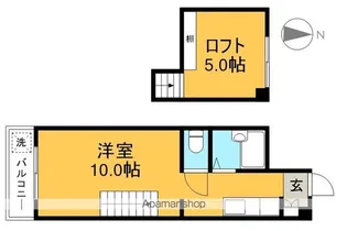 アートレイク愛宕【3階】の間取り