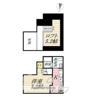 ハーミットクラブハウス上末吉【1階】の間取り
