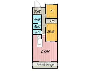 覚王山TERRACE【3階】の間取り