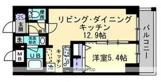 アンパレ内町【2階】の間取り