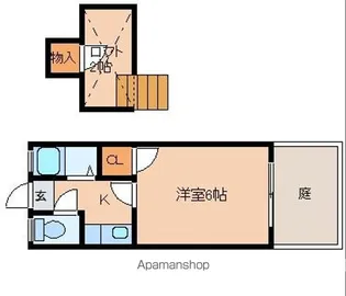 エル二日市【1階】の間取り