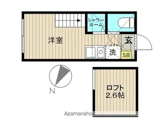 ハーモニーテラス西小岩Ⅴ【1階】の間取り