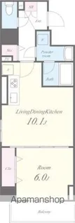 クレール【6階】の間取り