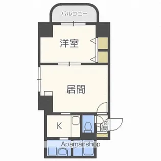 パルクアレース・ダハイム【7階】の間取り