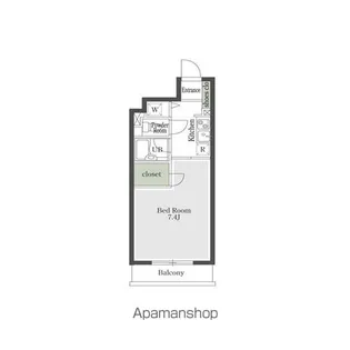 プレミアステージ芝公園Ⅱ【2階】の間取り