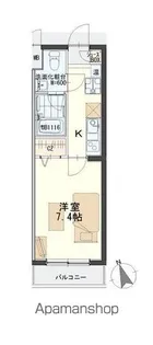 プラセール高橋【4階】の間取り