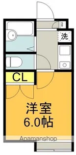 ピュア小豆坂【2階】の間取り