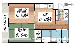 CASA CHICA【1階】の間取り