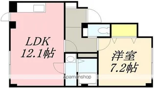 BETTER R 北斗【1階】の間取り