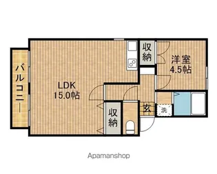グリーンヒルⅡ【2階】の間取り