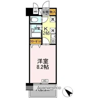 UMEX7【5階】の間取り