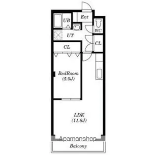 クローバー【1階】の間取り