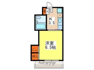 プレアール己斐【2階】の間取り