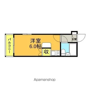 ラ・レジダンス・ド・高取【3階】の間取り