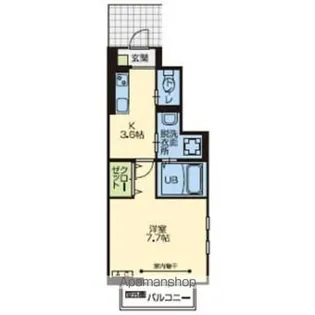 カーサグランデ岩沼【1階】の間取り