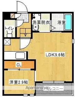 GRANDTICサンメゾン博多Ⅰ【1階】の間取り