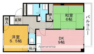 サンベール春日【1階】の間取り
