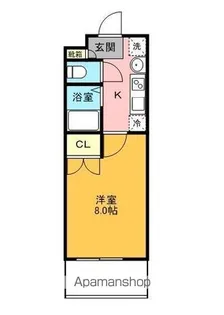 パルティール原駅前【6階】の間取り