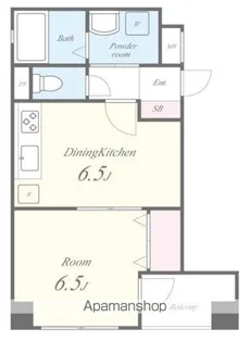 フレア白山【5階】の間取り