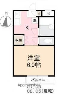 コーポイシダ【101号室】の間取り