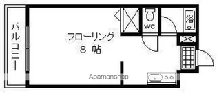 パークサイド705【101号室】の間取り
