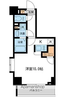 プライムアーバン住吉Ⅱ【9階】の間取り