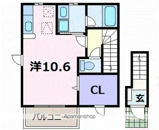 サニーハウス【2階】の間取り