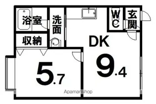 KUROSU.20【2階】の間取り