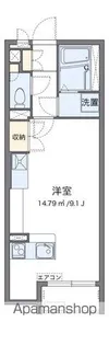 ミランダKURAMACHIⅢ【205号室】の間取り