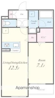 HR ONE【2階】の間取り
