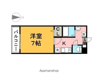 メリーコート【2階】の間取り