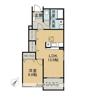 フリーデⅠ【1階】の間取り