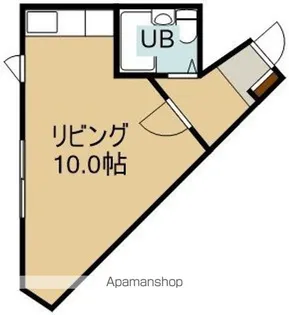 レジェンド五稜郭【3階】の間取り