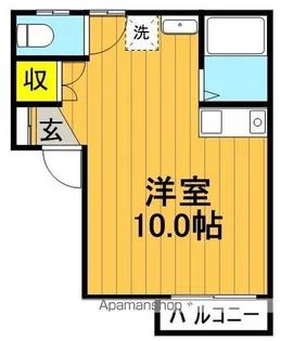 福島県郡山市八山田5丁目【アパート】の間取り
