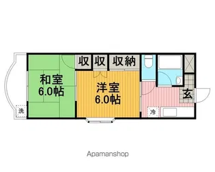 メゾン中央林間【3階】の間取り