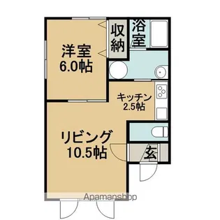 CLAIR明神【2階】の間取り