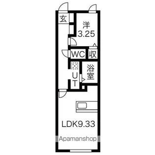 メゾン・ド・ミーレ【2階】の間取り