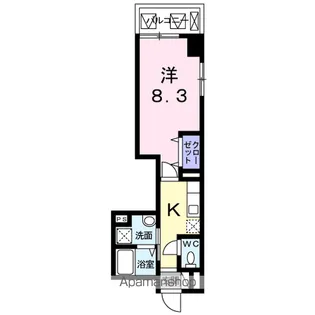 アンランジュ【5階】の間取り