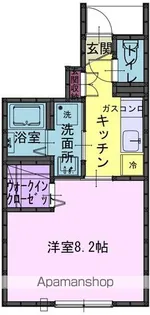 センチュリオンⅠ【103号室】の間取り