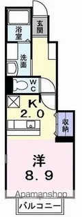 セイバリー ハウスA【1階】の間取り