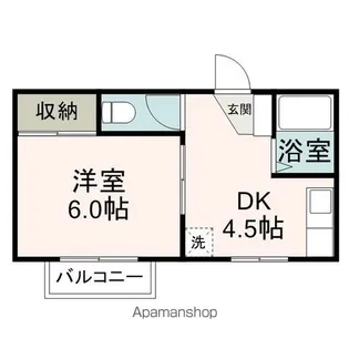 ルポ・マヌアール【1階】の間取り