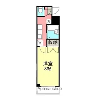 ヴィラ停雲【2階】の間取り