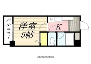 モンターニュⅡ【303号室】の間取り