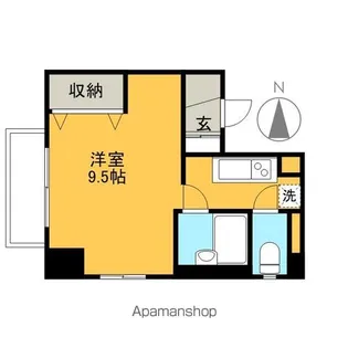 小菅木町ビル(コスガキマチビル)【3階】の間取り