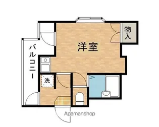 アップルコート【703号室】の間取り