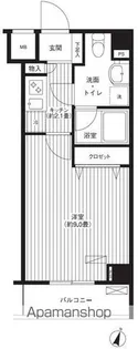 グランハイツ東中野【2階】の間取り