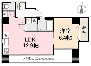 XIV常磐館【205号室】の間取り