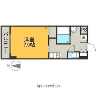 サン・名駅南ビル【10階】の間取り