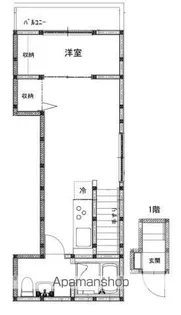 LE VERJU(ル・ヴェルジュ)【201号室号室】の間取り