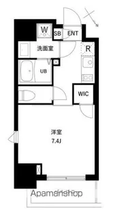 アーバンパーク住吉Ⅱ【9階】の間取り